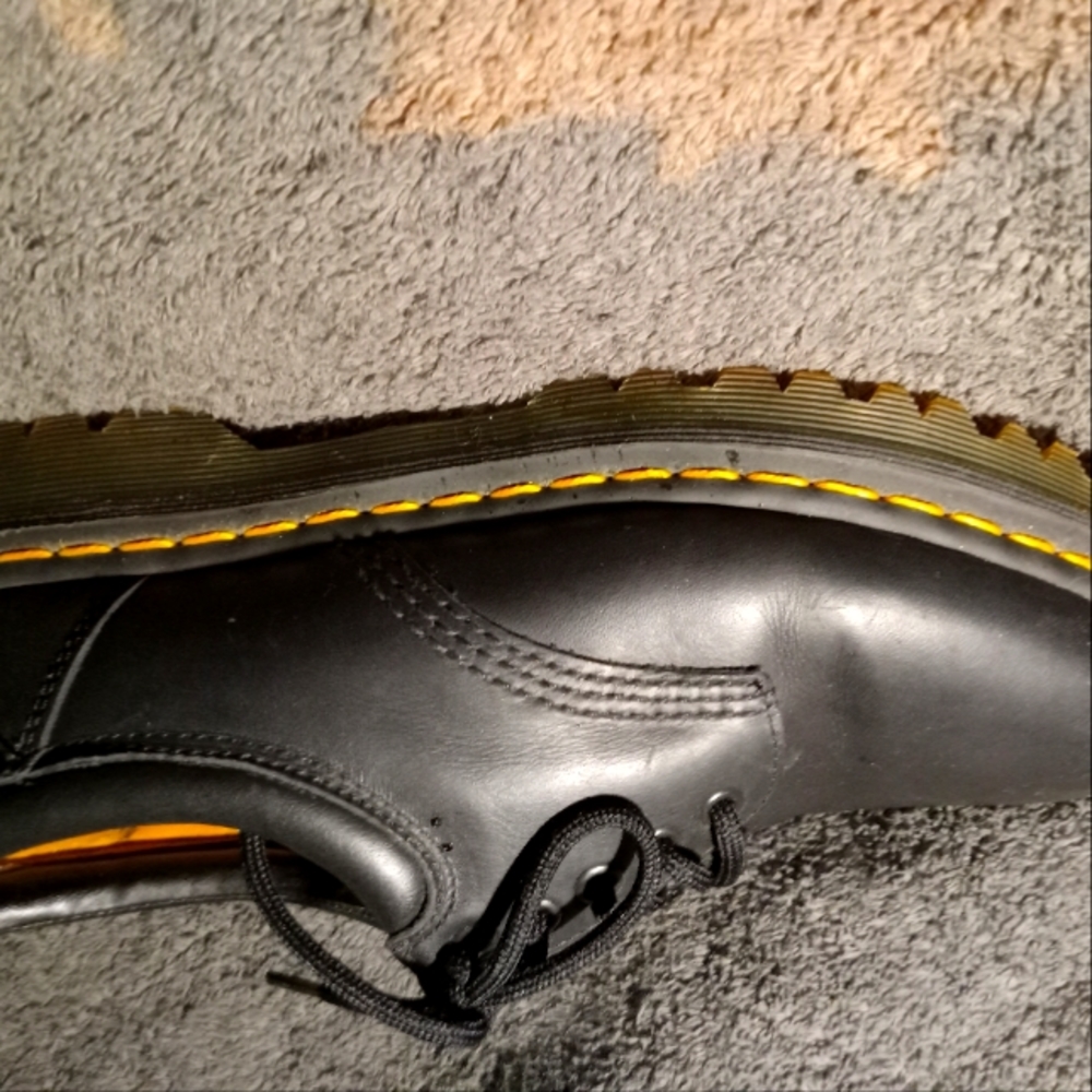 Dr. Martens, black leather Oxford New without tags